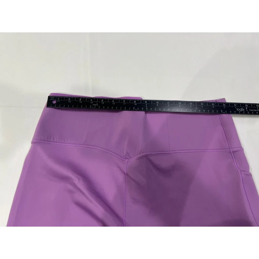 Nike Go Firm Leggings Womens XXL Purple High Waist Pockets Activewear Gym - Picture 6 of 6